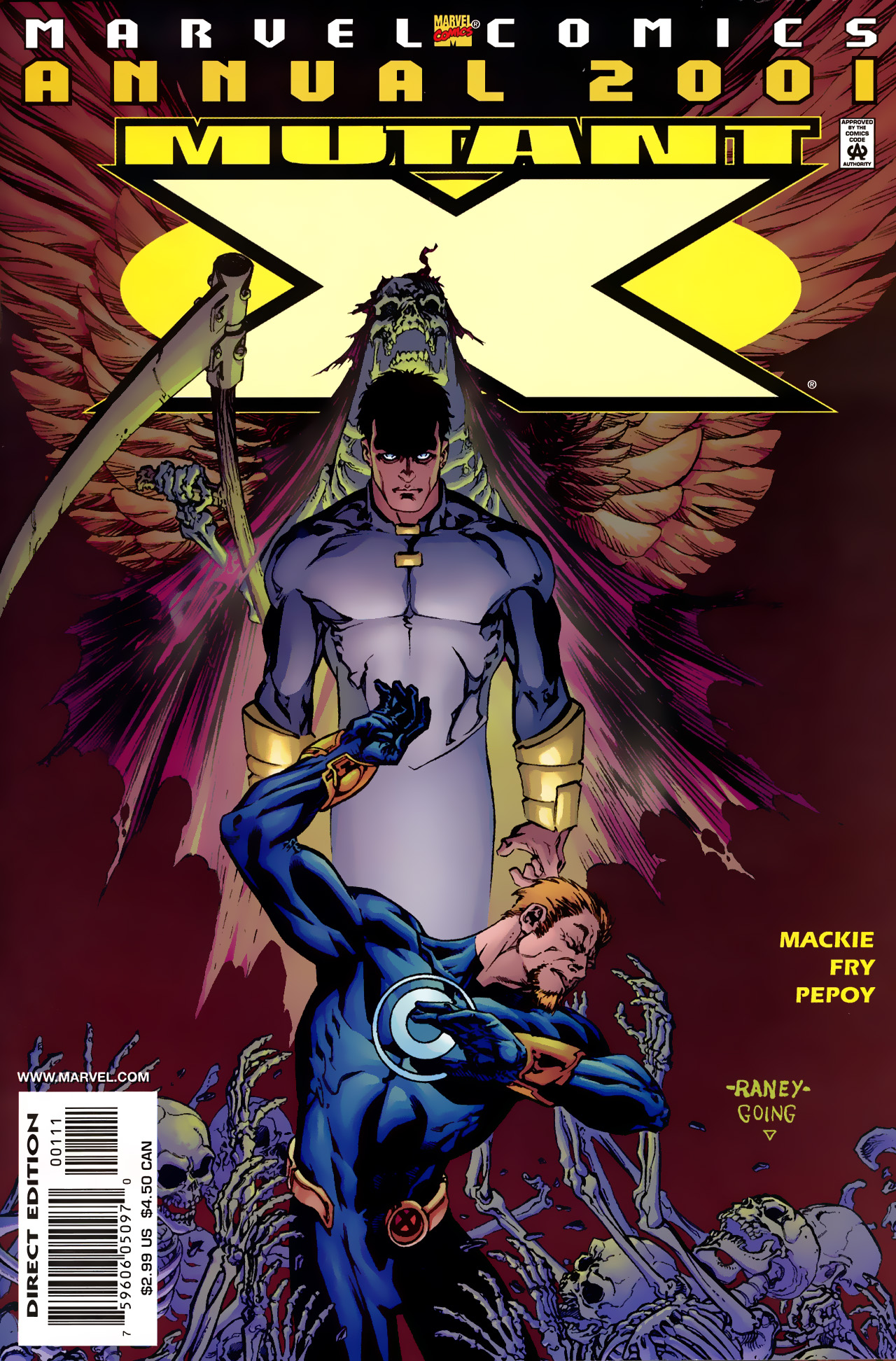 Read online Mutant X comic -  Issue # Annual 3 - 1