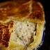 Cheesy chicken leek and tarragon pot-pie