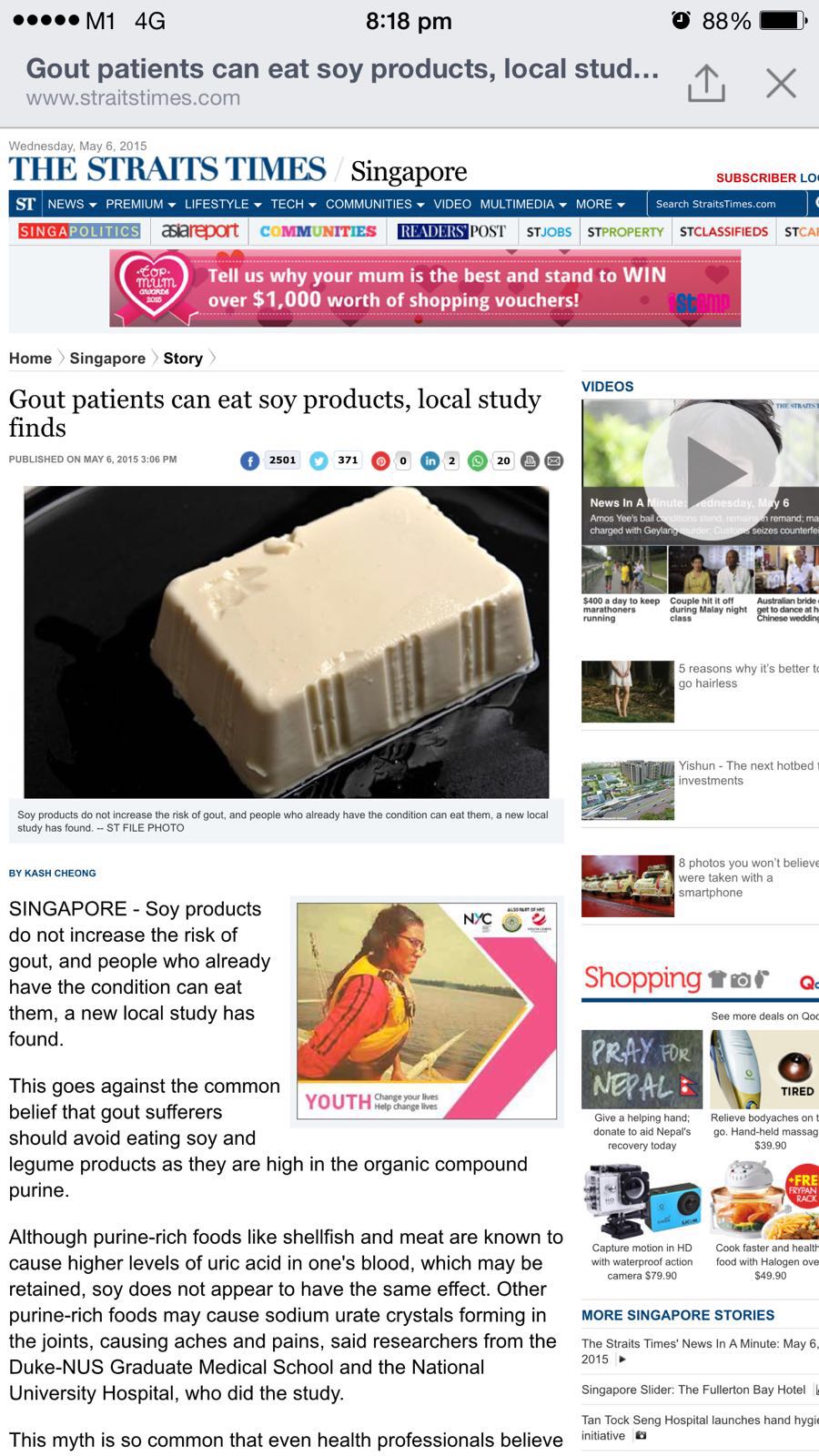 Amazing Wholesome Food Gout and Soy