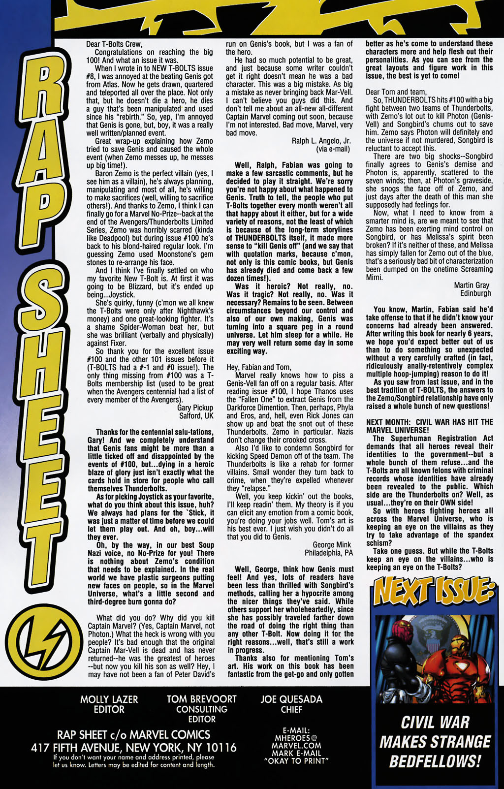 Read online Thunderbolts (1997) comic -  Issue #102 - 22