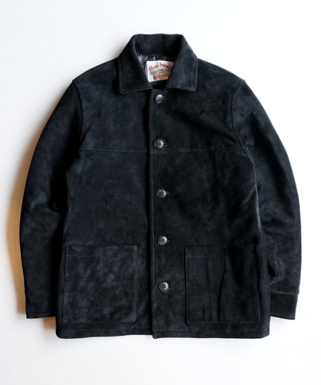 CALEE BUCKSKIN CAR COATボタンの緩みは全てですか - レザージャケット