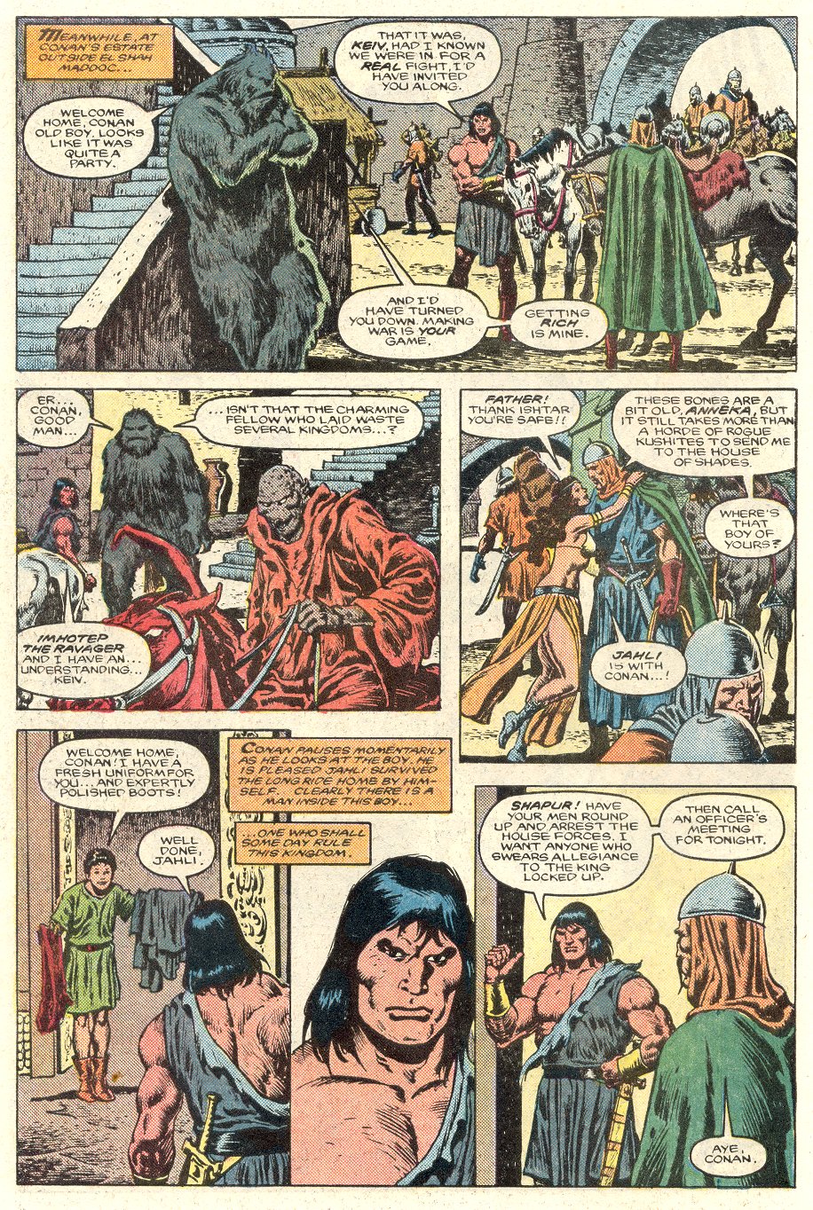 Conan the Barbarian (1970) Issue #184 #196 - English 5