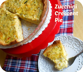 The Better Baker: Zucchini Crescent Pie