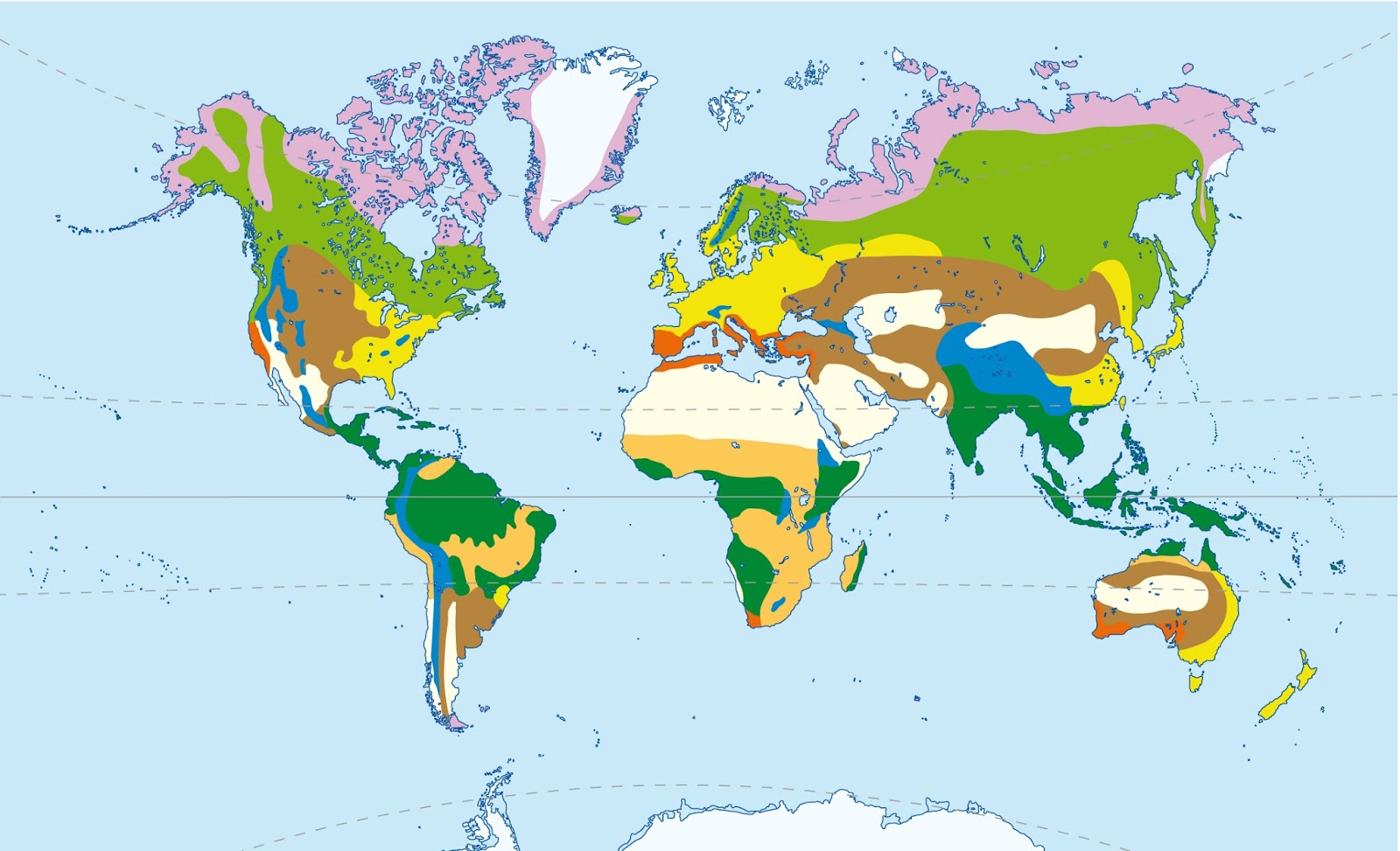 El blog del maestro David : Biomas del planeta Tierra