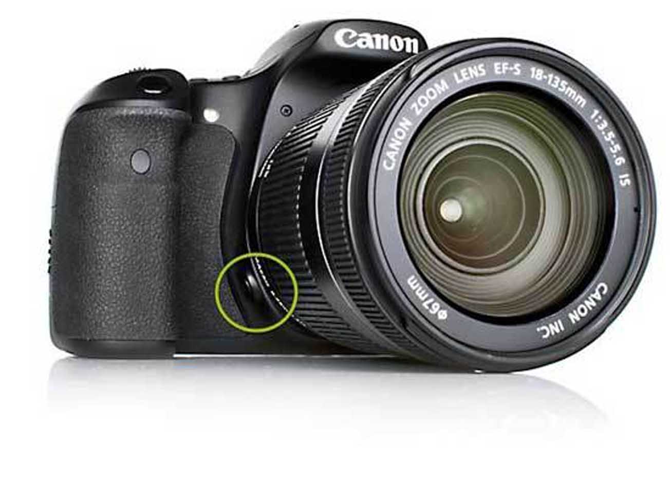 Menggunakan Tombol Depth Of Field Preview Kamera DSLR FIGURA