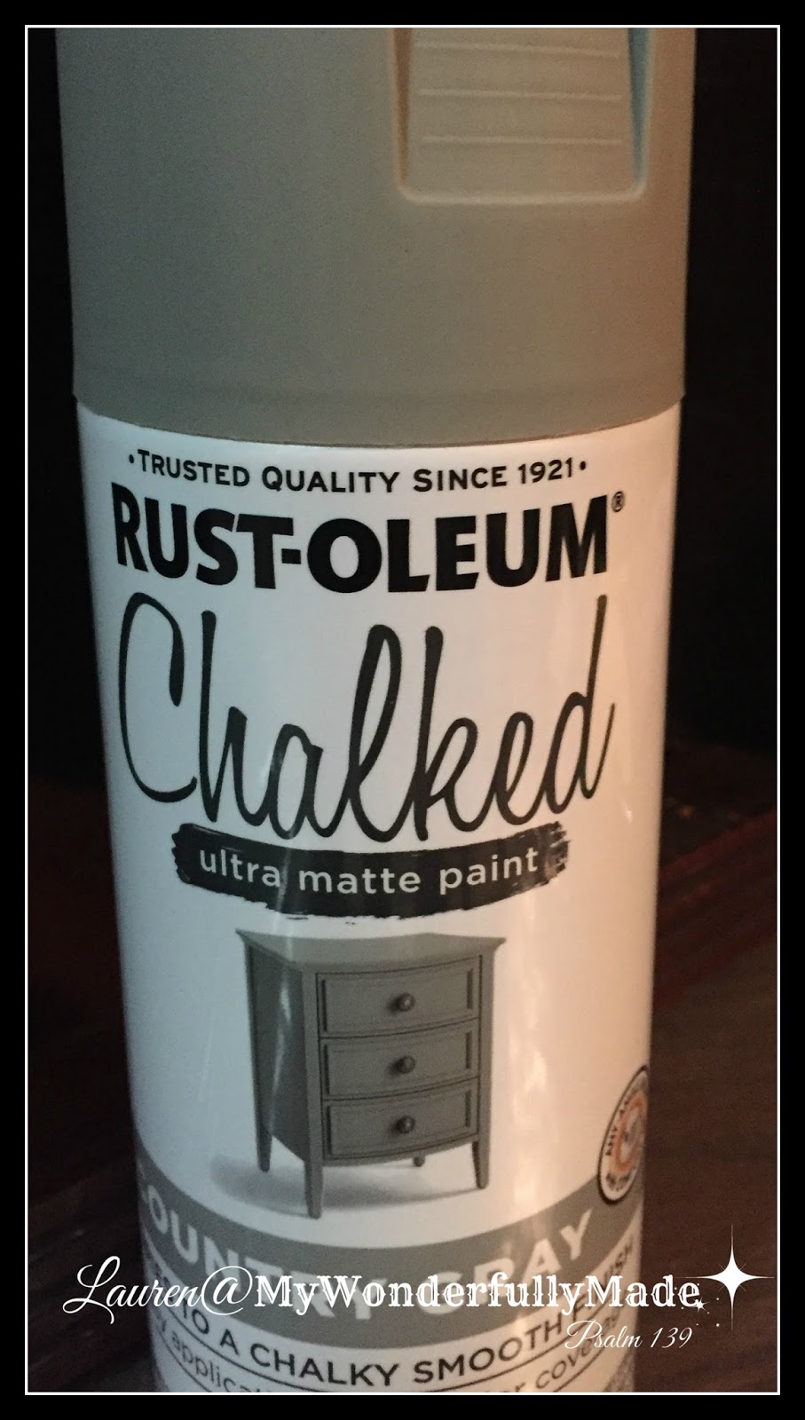 "Wonderfully Made" Make Over with SPRAY Chalk Paint