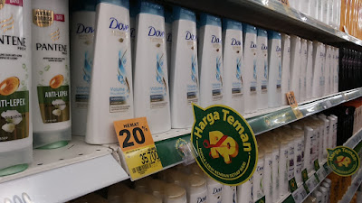 Shampoo Dove, masuk promo mingguan & harga teman