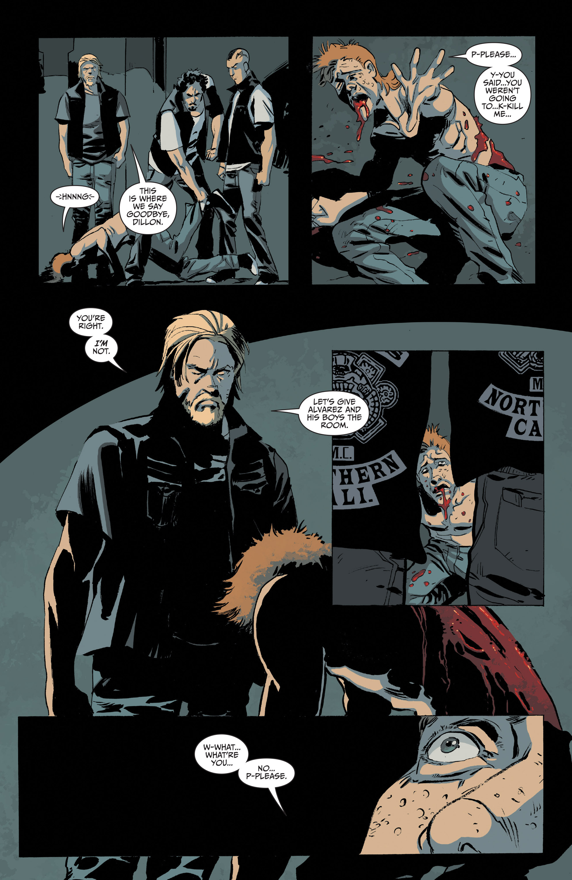 Read online Sons of Anarchy comic -  Issue #22 - 22