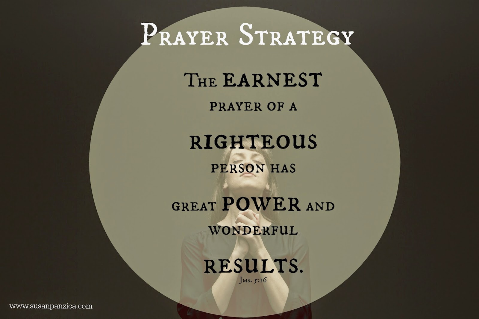 Susan Allen Panzica My New Prayer Strategy Susan Allen Panzica My New Prayer Strategy