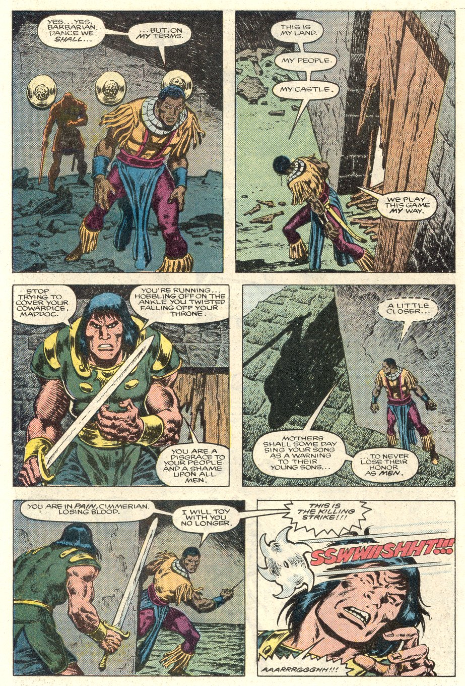 Read online Conan the Barbarian (1970) comic -  Issue #184 - 17