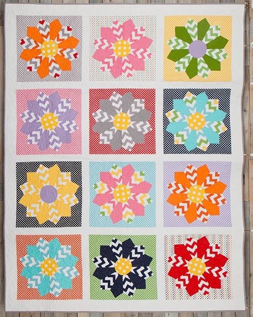 Quilt Inspiration Free pattern day ! Dresden Plate Quilts