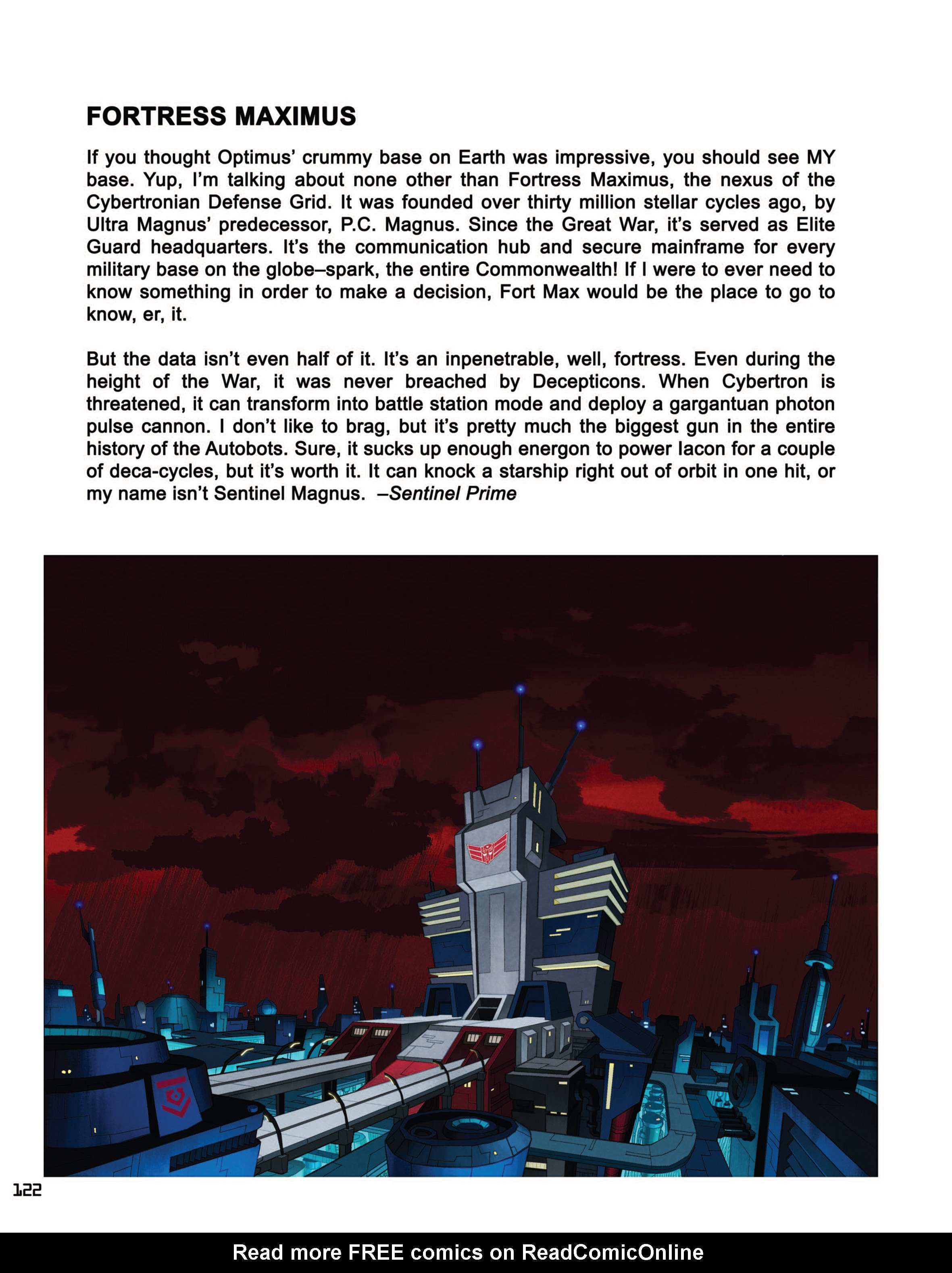 Read online Transformers Animated: The Allspark Almanac comic -  Issue # TPB 2 - 115