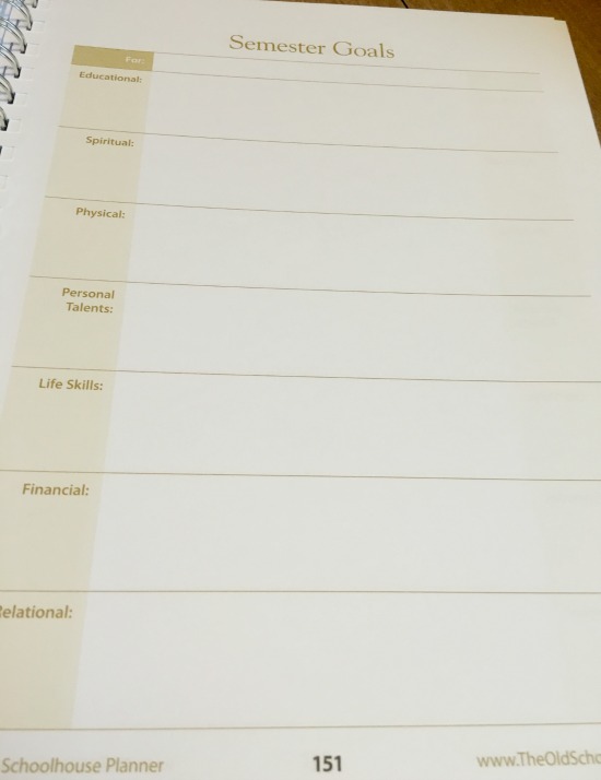 Setting goals in the Hey Mama planner Setting goals in the Hey Mama planner