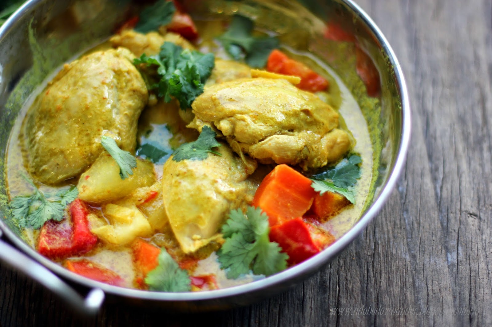 adobo down under Chicken curry Filipino style