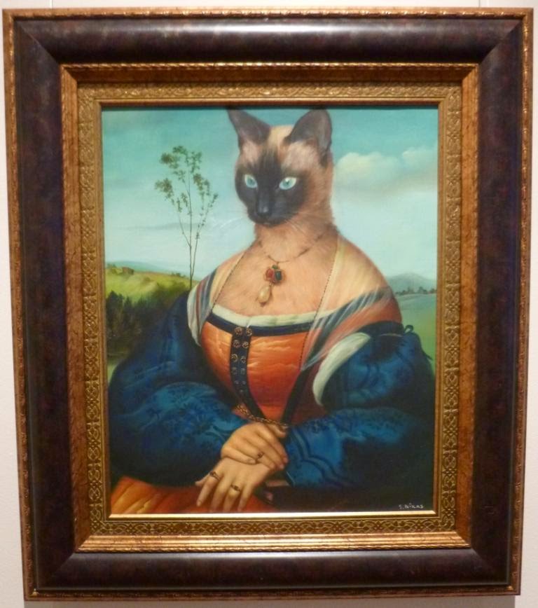 Никас сафронов картины кошки