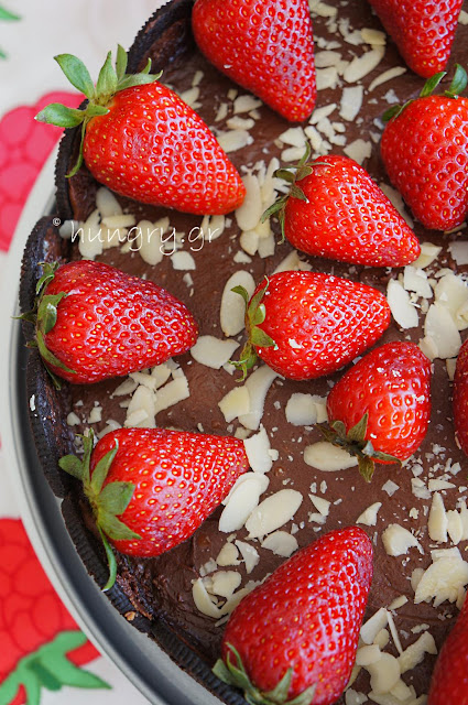 Oreo, Strawberry & Chocolate Tart