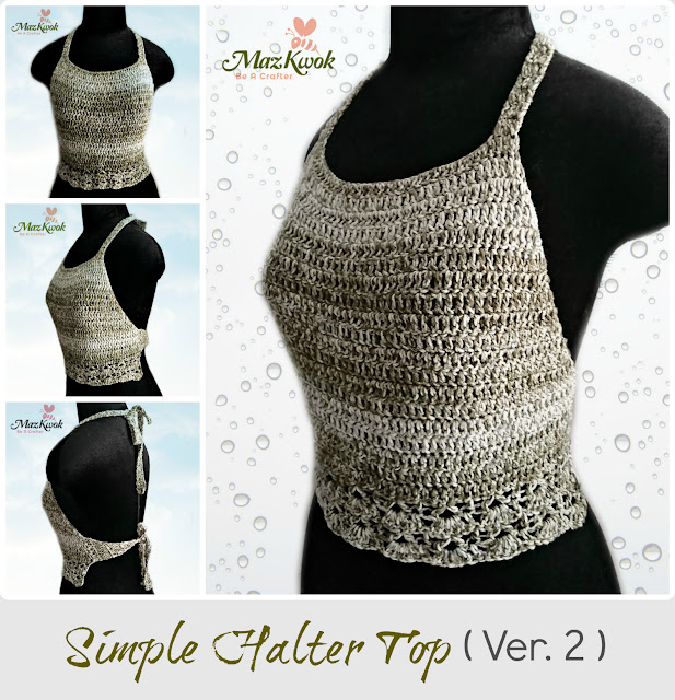 crochet halter top free pattern