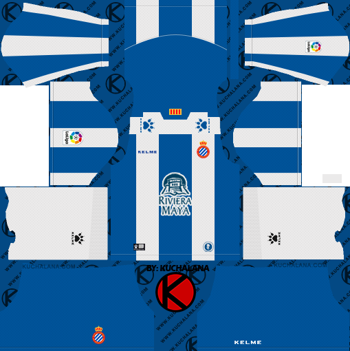 Espanyol 2018/19 Kit - Dream League Soccer Kits