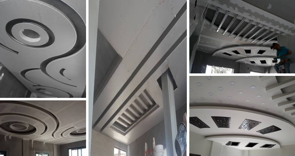 How It Made Step By Step Gypsum Board False Ceiling Tips
