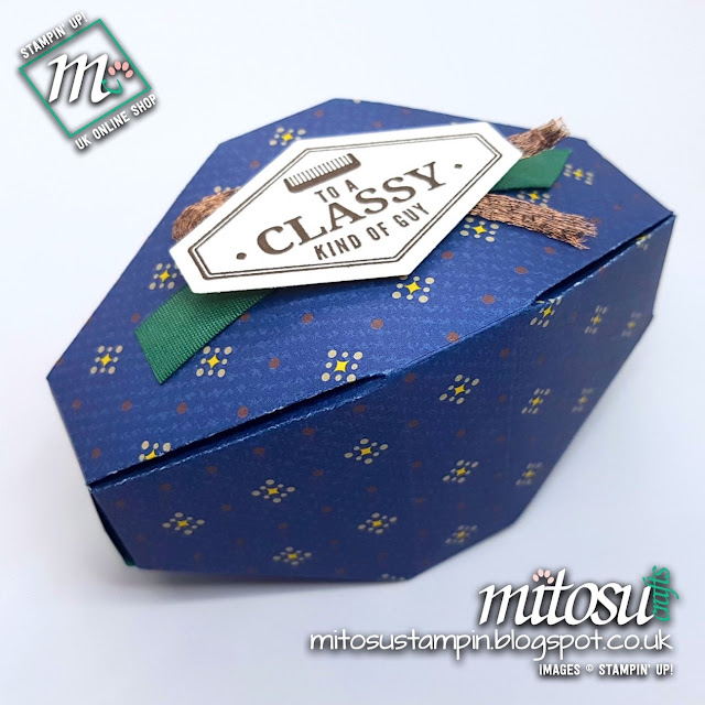 Stampin' Up! Truly Tailored SU Gift Box Idea order craft supplies from Mitosu Crafts UK Online Shop