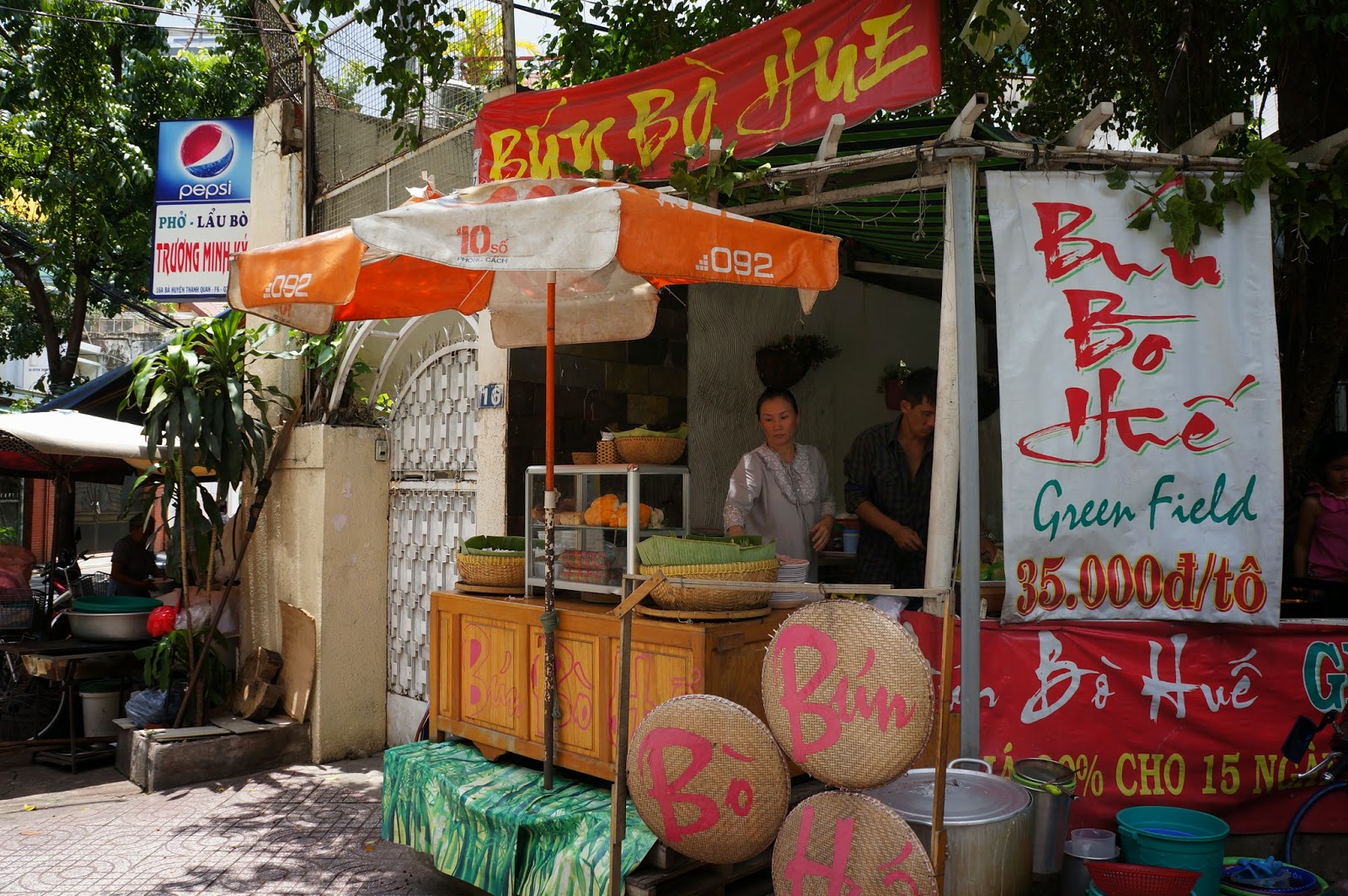Spotted this shop selling Vietnamese delights while walking around in Ho Chi Minh City