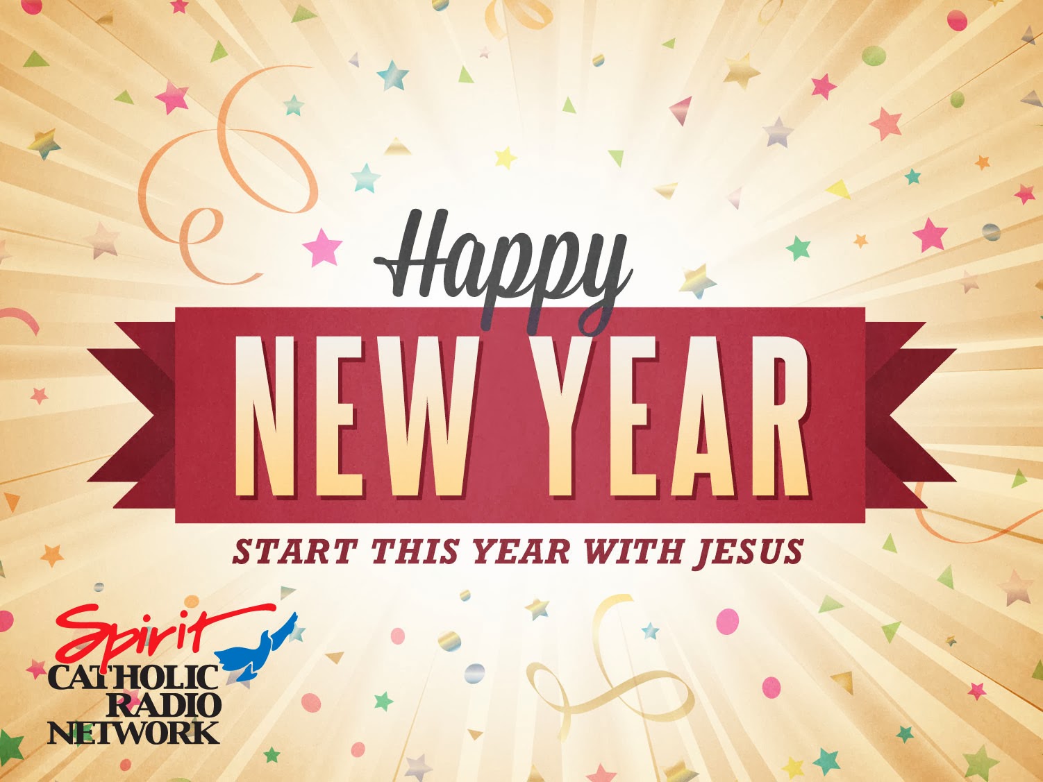 Spirit Catholic Radio Happy New Year!