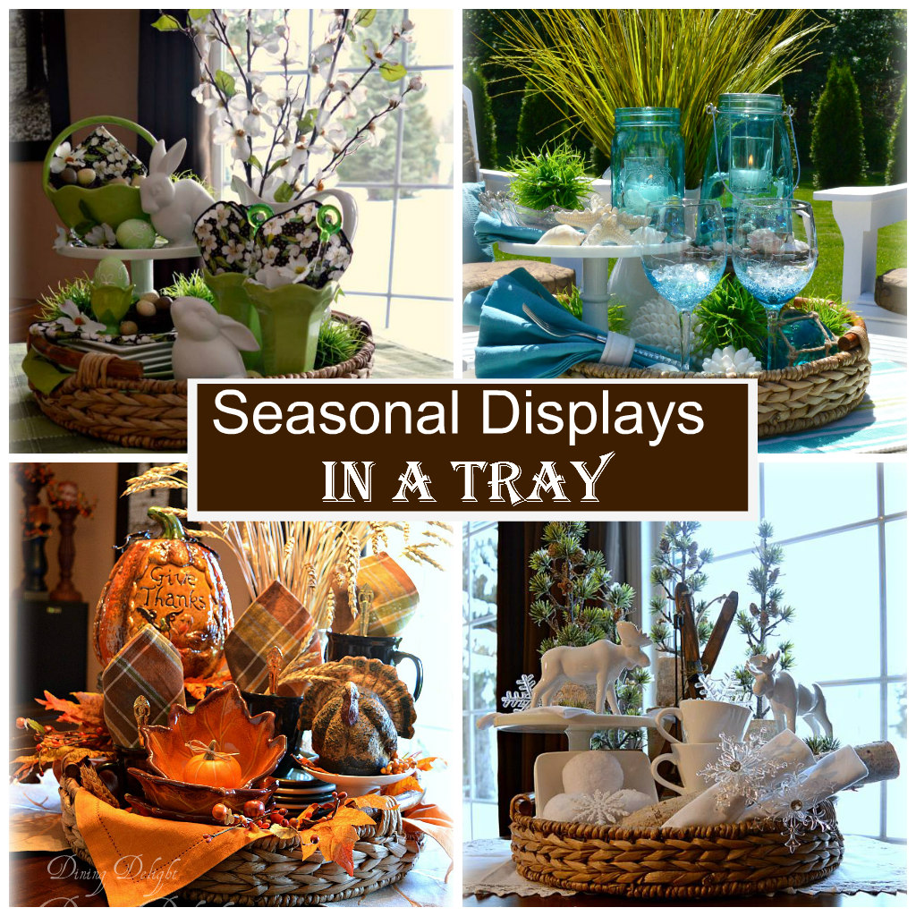 Dining Delight How to Create Seasonal Displays in a Tray
