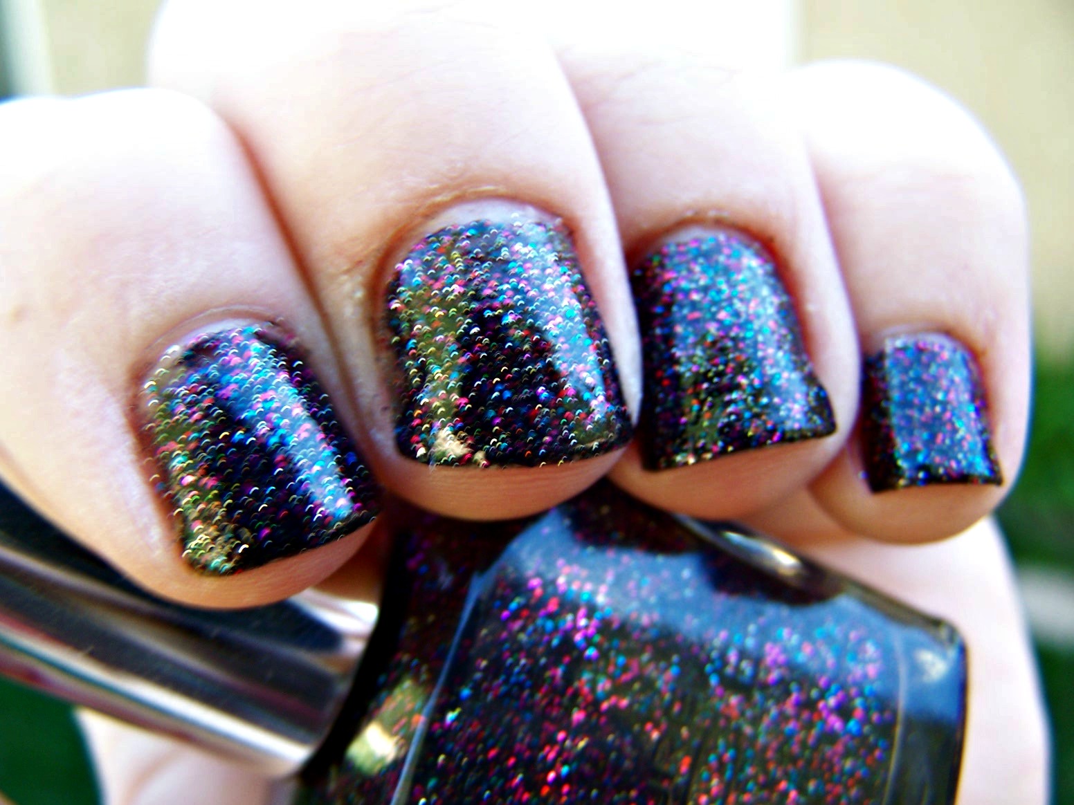 Swatch Me Now: Pure Ice Private Show (Butter London The Black Knight dupe)