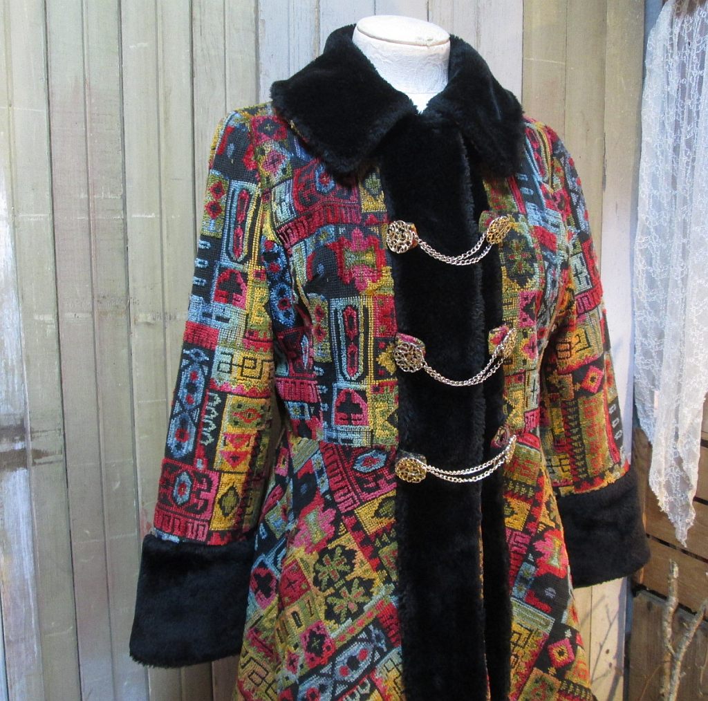 60s Russian Princess Boho Coat