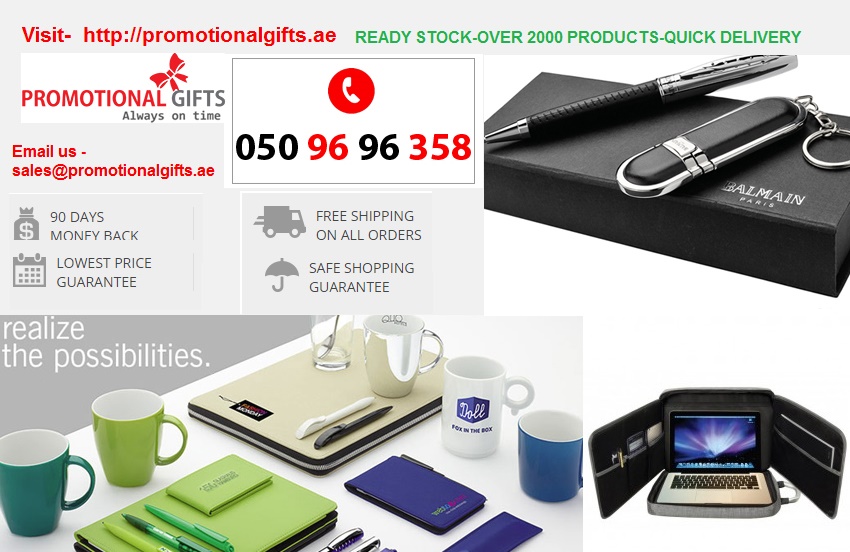 Promotionalgifts store Gift items in Abu Dhabi