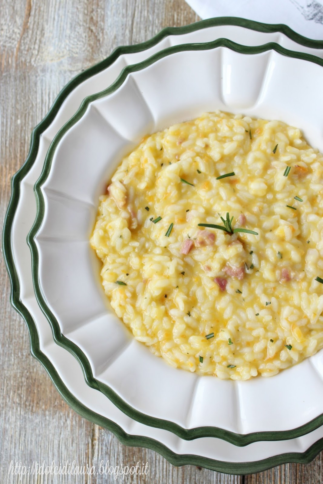 i dolci di laura: Risotto Speck & Rosmarino