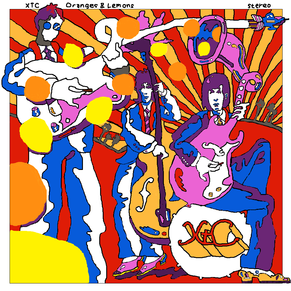XTC Oranges & Lemons (1989)