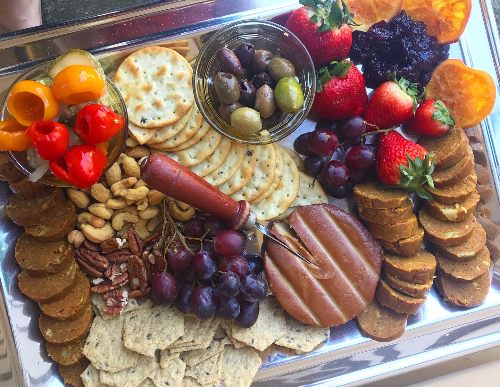 Vegan Crunk Vegan Charcuterie Board!