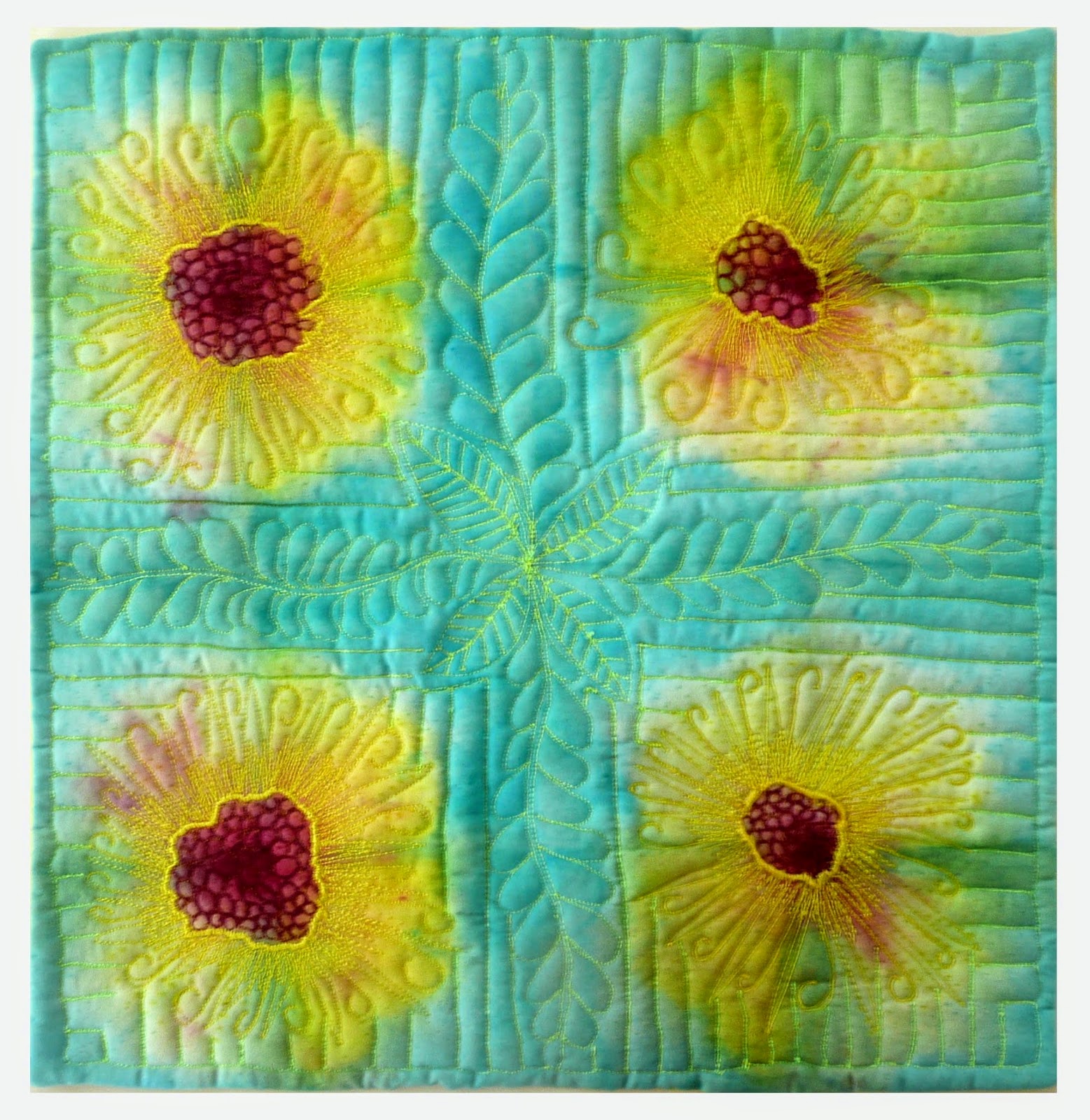 Linda's Art Quilts Fold, Stitch, Dye Quick and Easy Shibori with Rit Dye