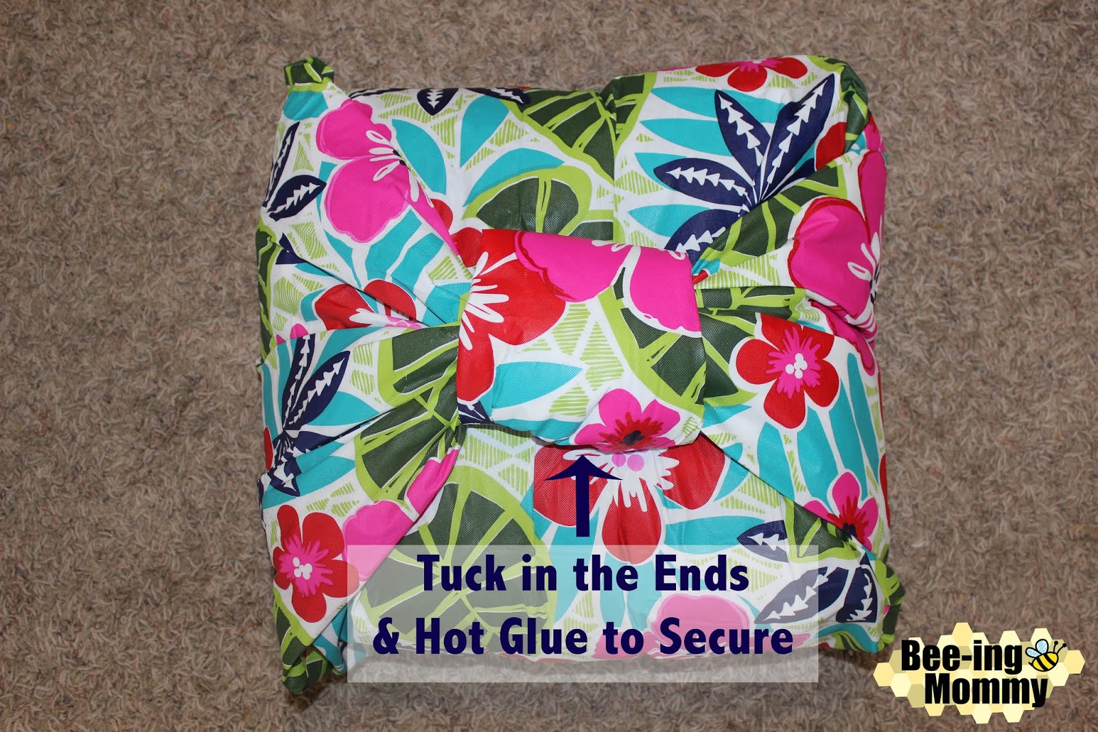 NoSew Outdoor Pillows