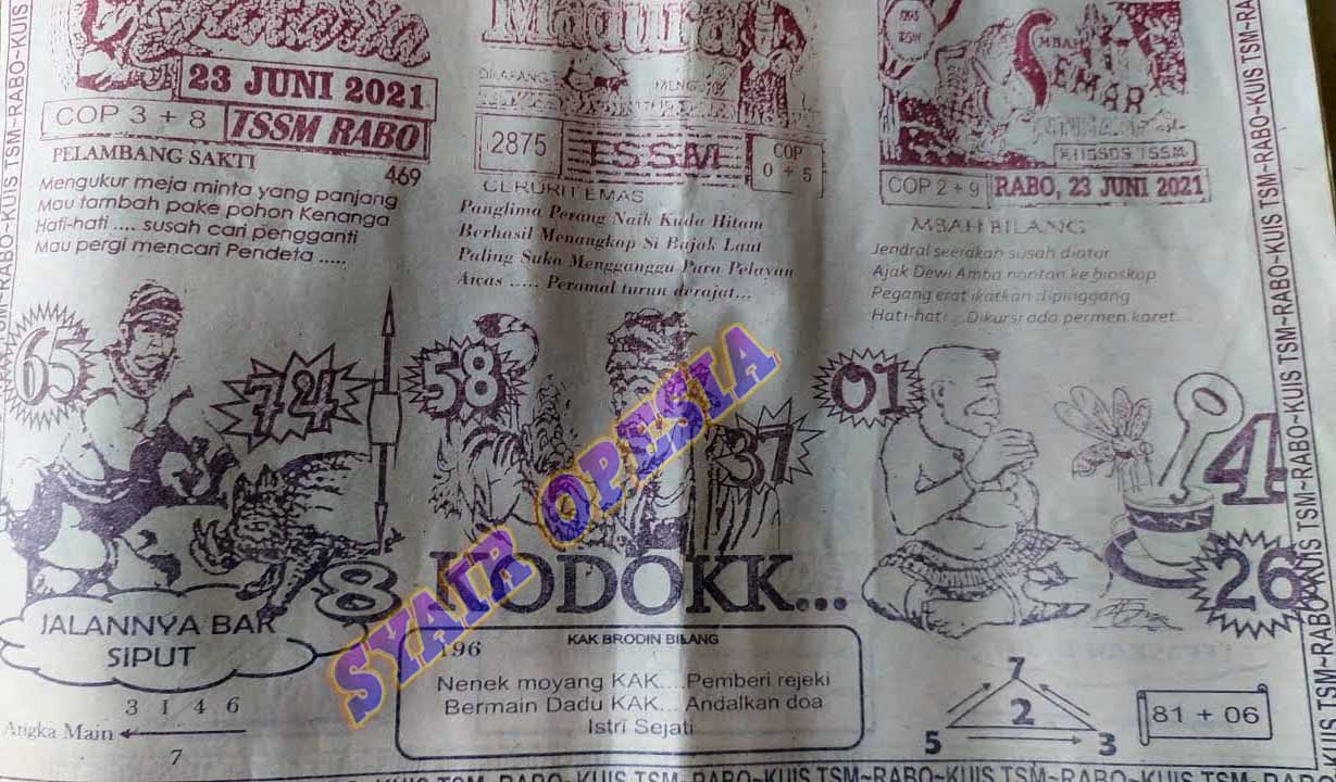 PREDIKSI singapura