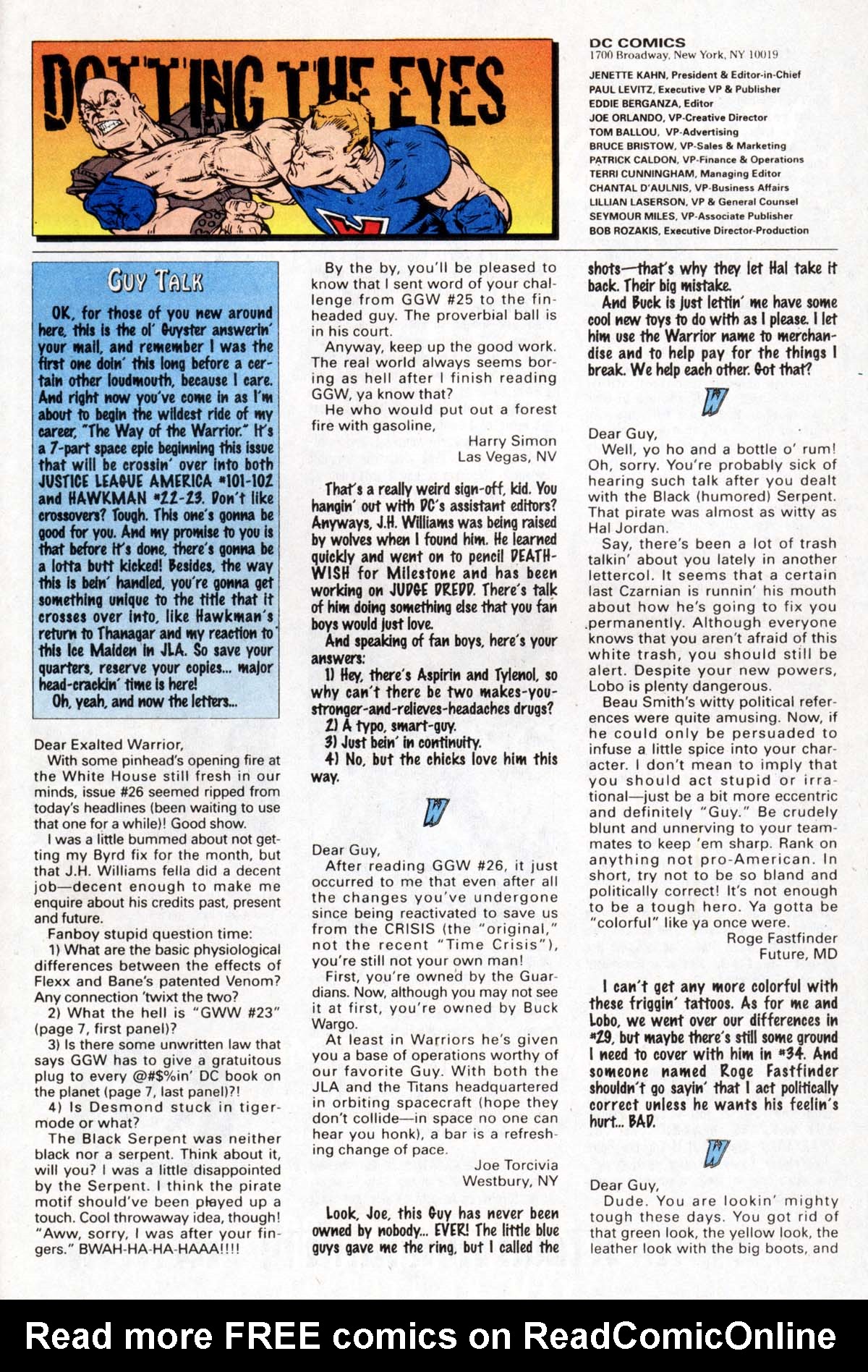 Read online Guy Gardner: Warrior comic -  Issue #32 - 31