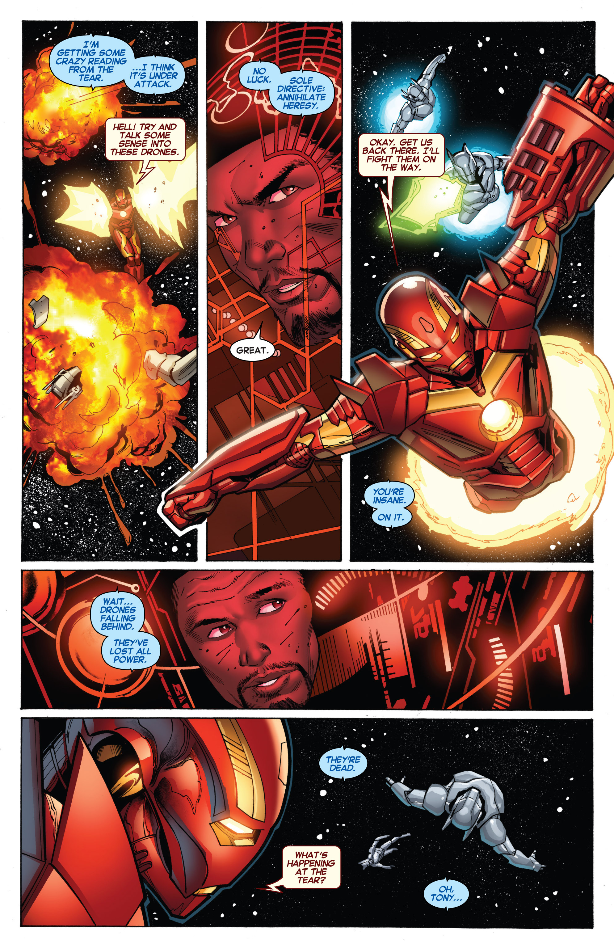 Read online Iron Man (2013) comic -  Issue #8 - 16