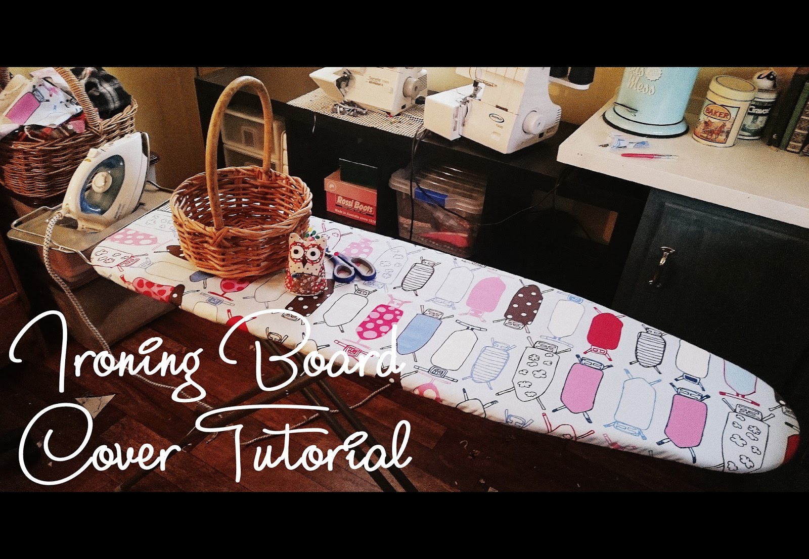 Godzgear Girls Ironing Board Cover Tutorial