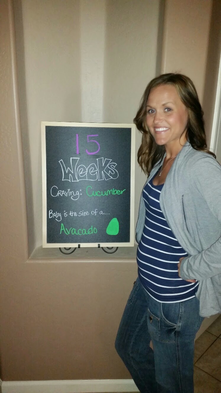 FitMommaT Baby Bump Tracker Week 15 Fit Pregnancy