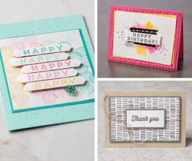 Stampin' Up! Sale-a-Bration 2018 Eclectic Expressions Cards
