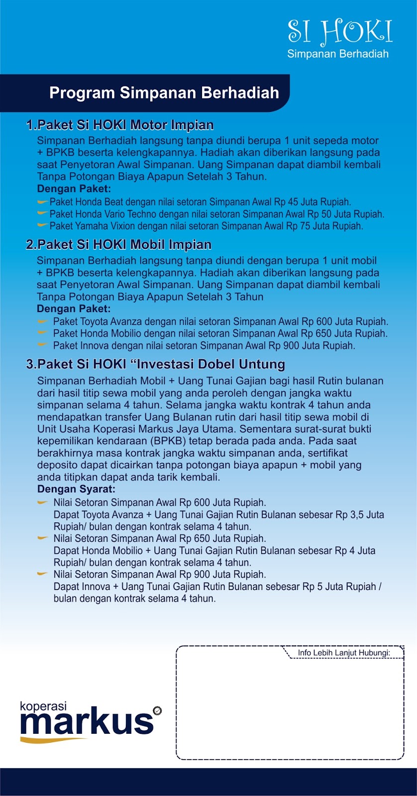 Brosur Koperasi Molos Design