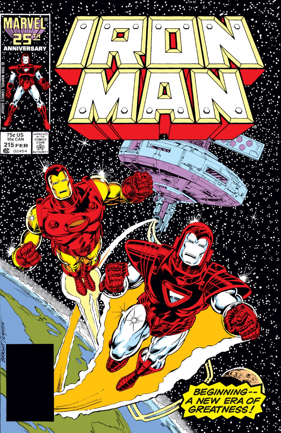 Read online Iron Man (1968) comic -  Issue #215 - 1