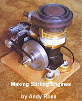 Manual do motor Stirling, o livro que conta a trajetória de Andy Ross em 10 anos com seus motores
