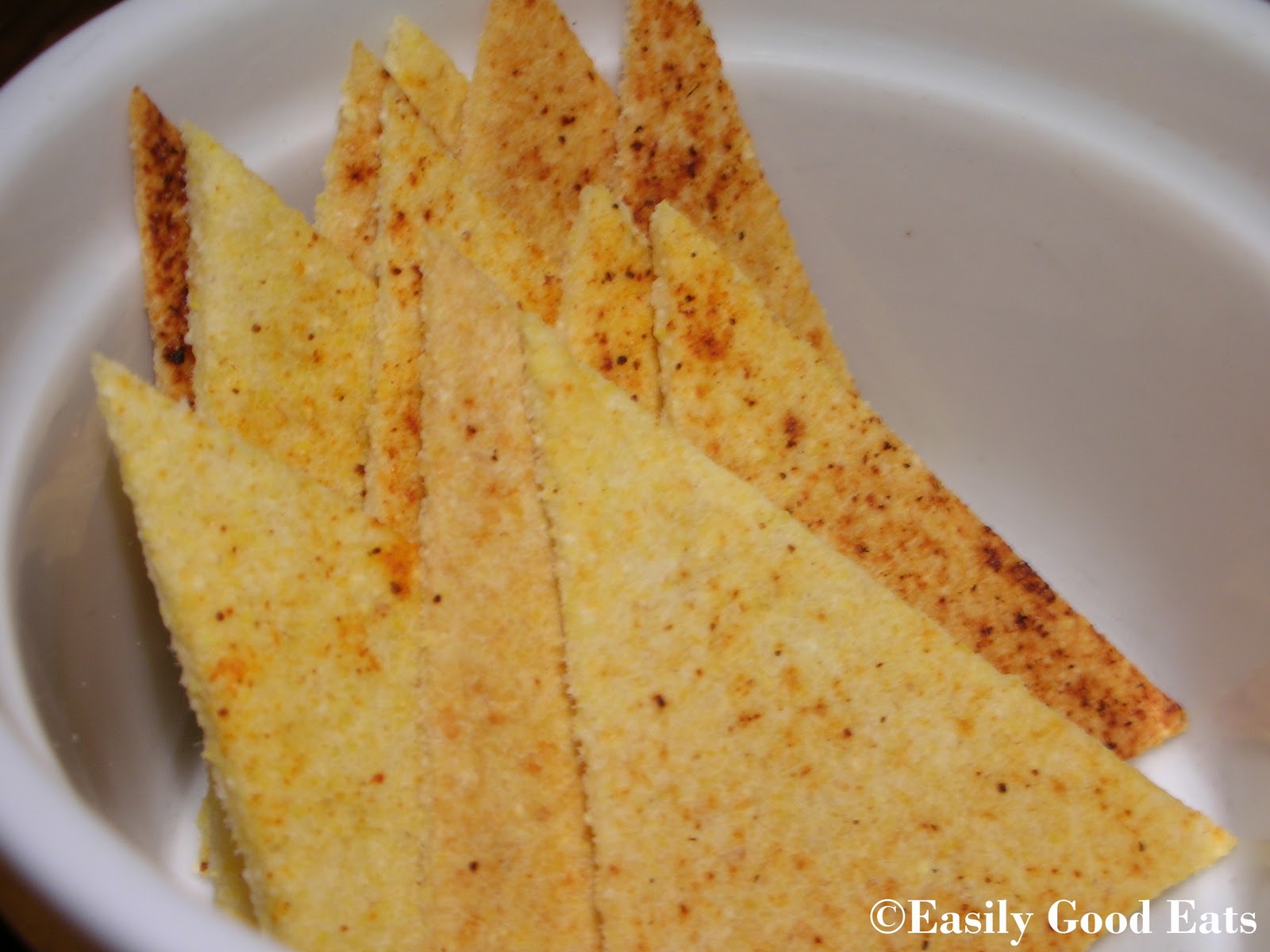 Easily Good Eats Polenta/Semolina Crackers Recipe