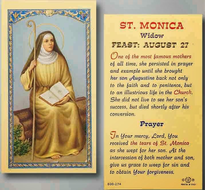 Naked sexy people girls St monica patron saint of patience