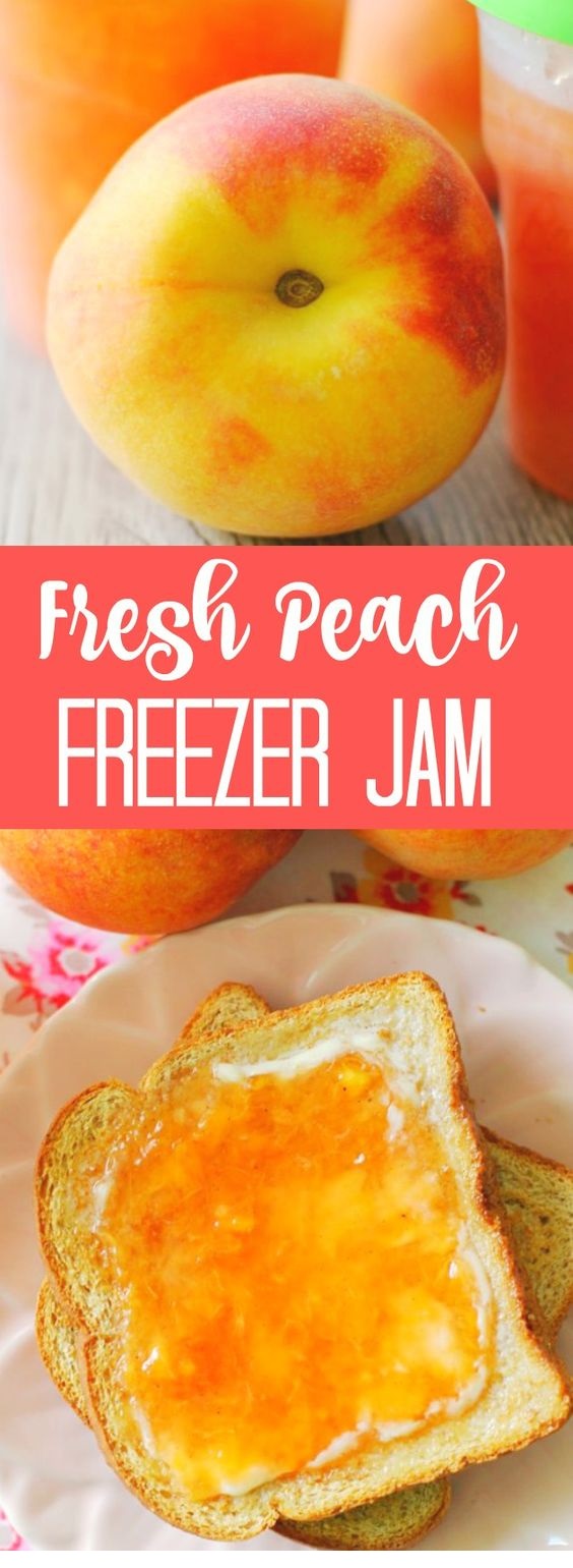 Peach Freezer Jam