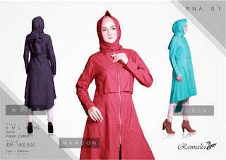 KOLEKSI BLOUSE MUSLIMAH MODERN RANNALIA RNA 01
