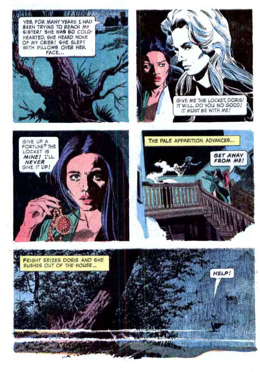 Grimm’s Ghost Stories v1 #8 - Al Williamson gold key 1970s horror bronze age page art