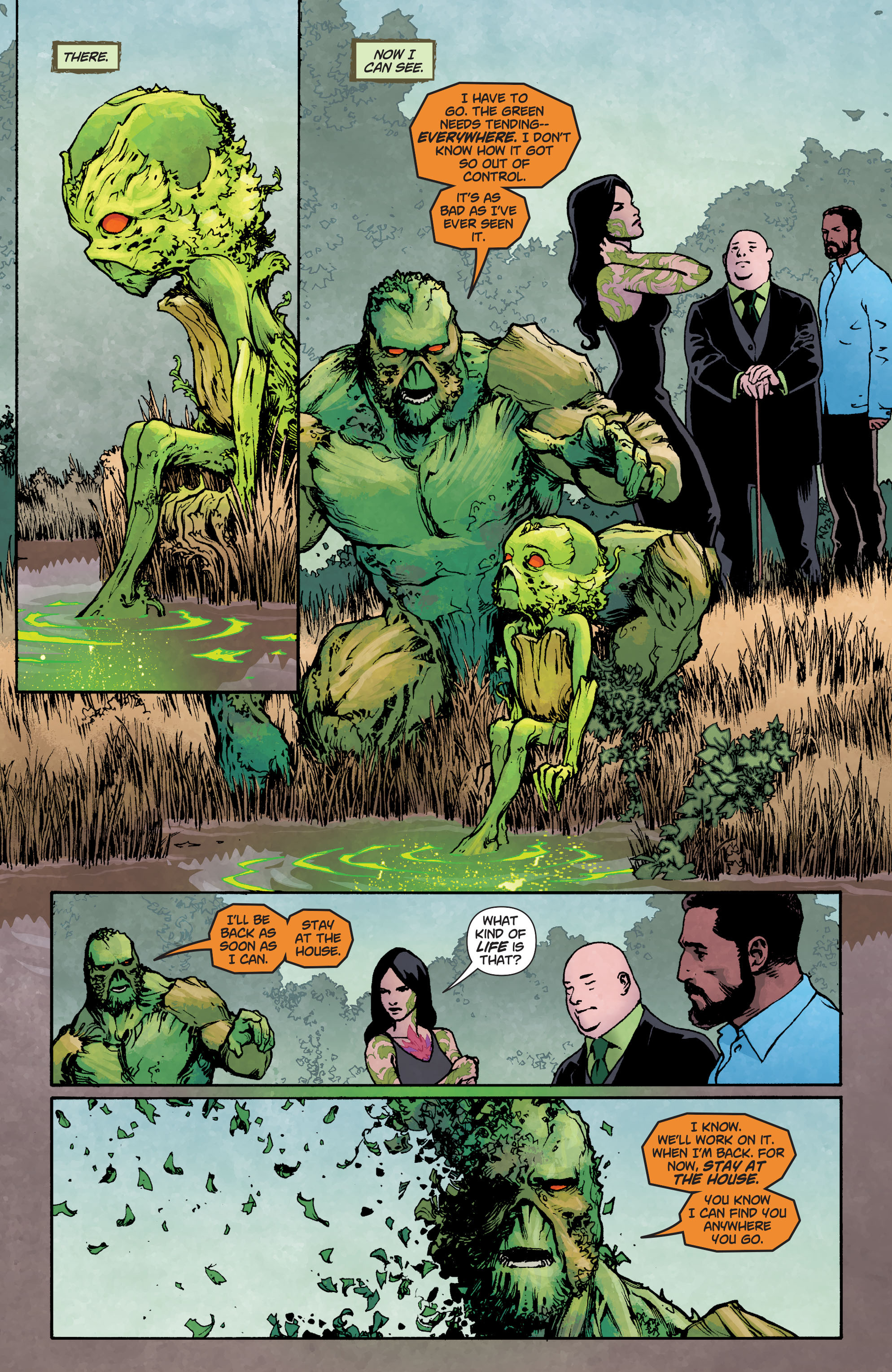 Read online Swamp Thing (2011) comic -  Issue #33 - 5